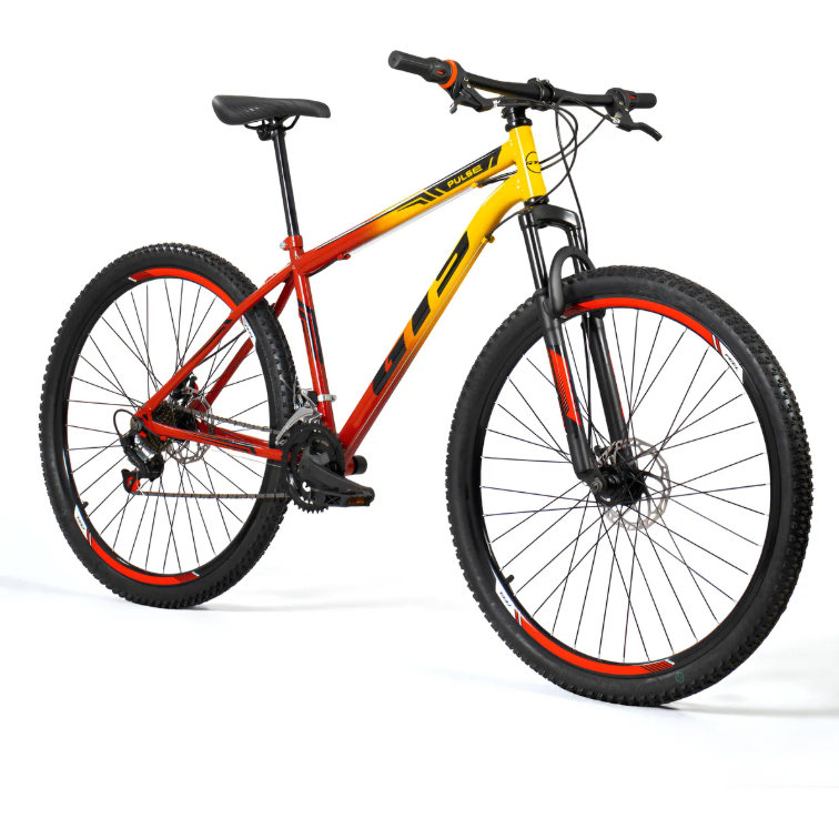 Bicicleta Aro 29 Aço Carbono Gts Pulse  24v Suspensão