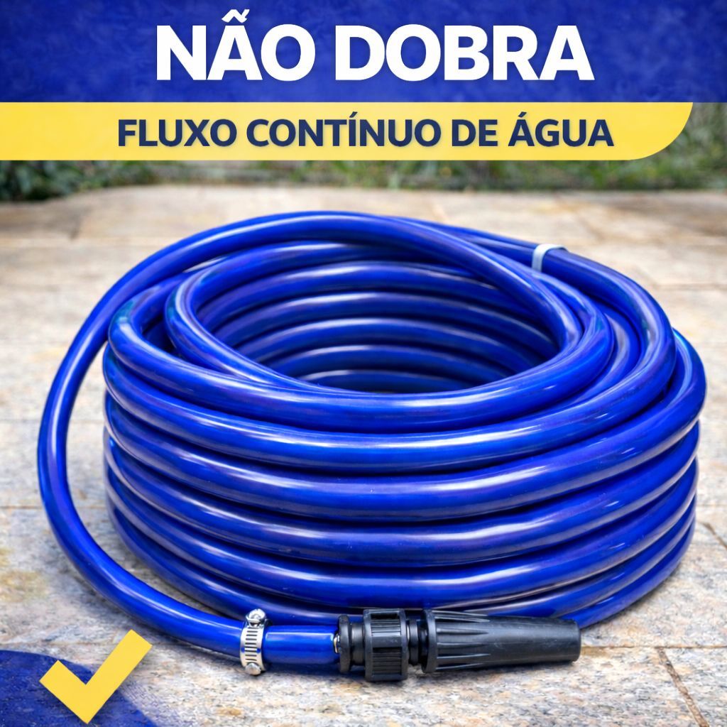 Mangueira de Jardim Reforçada - 50 Metros - Premium
