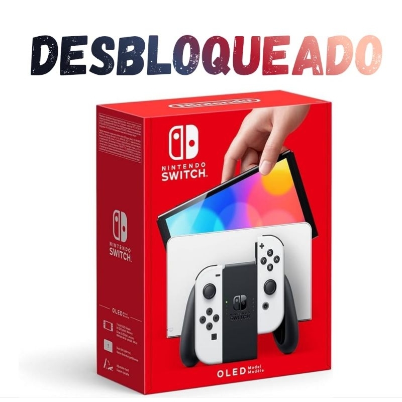 Nintendo Switch Oled Desbloqueado - Novo - Garantia 12 Meses - Envio Rápido