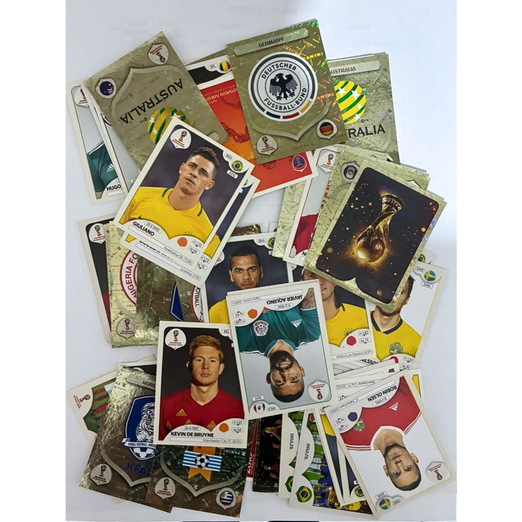 FIGURINHAS COPA 2018 AVULSAS