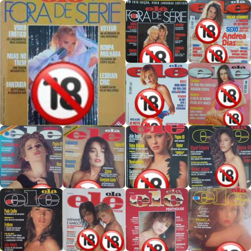 REVISTA: ELE ELA - COLEÇÃO [Venda Por Unidade ou Lote]
