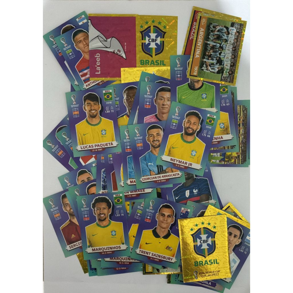 FIGURINHAS COPA 2022 - AVULSAS COMPLETE SEU ALBUM