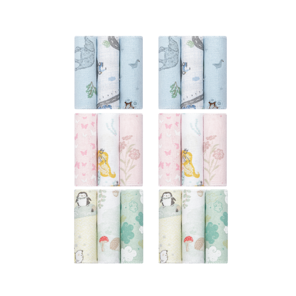 Kit 6 Unidades Faixa Umbilical Para Bebê Papi Recém Nascido 100% Algodão Tamanho Único