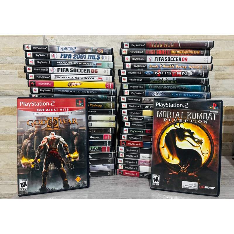 Jogos Originais de PlayStation 2