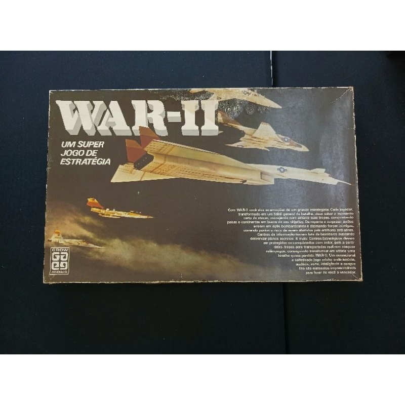 Jogo War II Anos 80