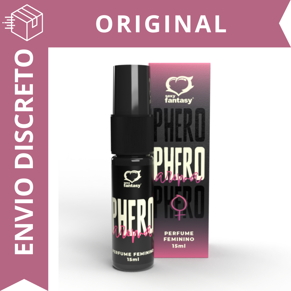 Perfume Phero Feromônio Feminino 15ML Sexy Fantasy