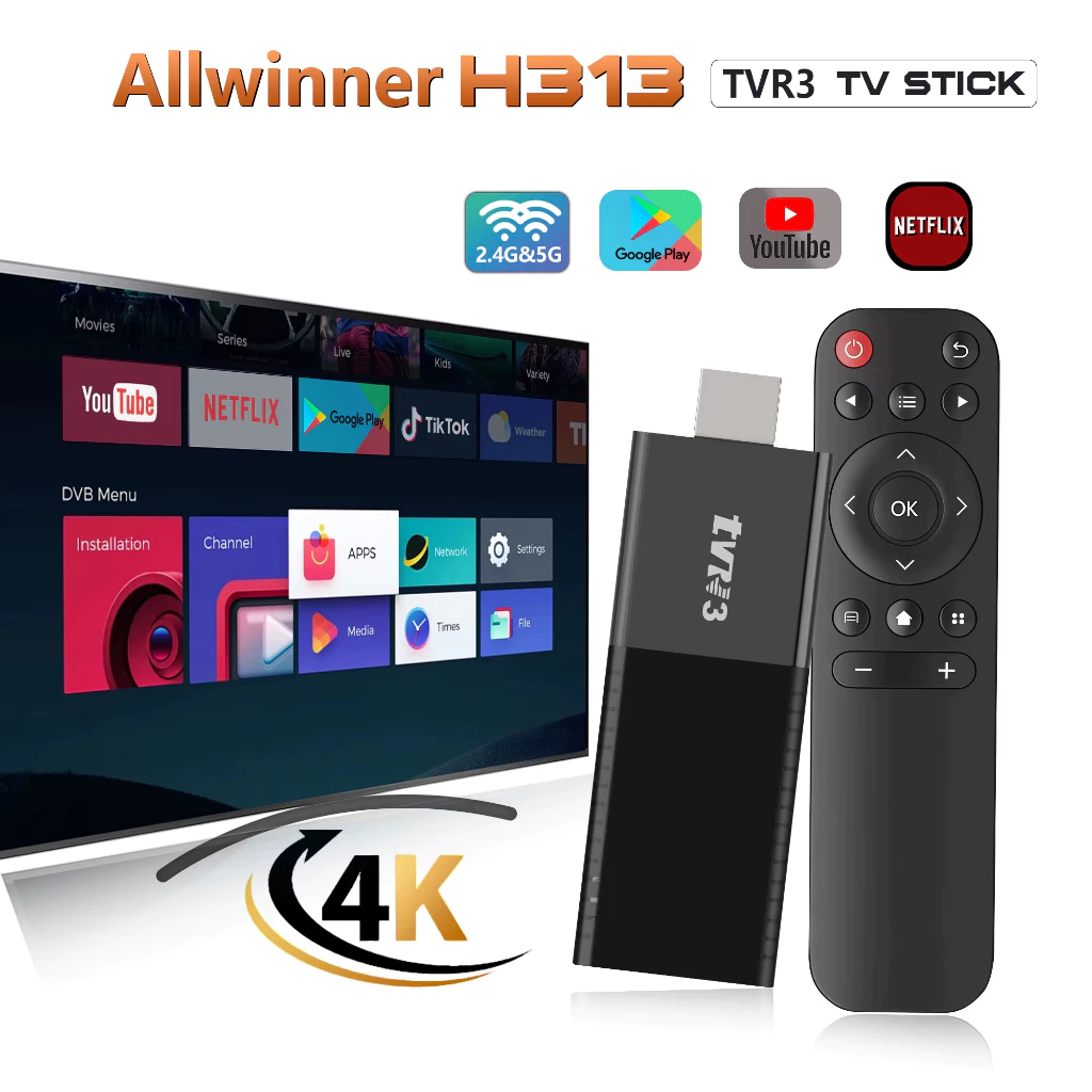 Top Vendas Dispositivo Android 4K Ultra HD | 512GB+1TB Armazenamento | Wi-Fi 5G Bluetooth Voz HDMI