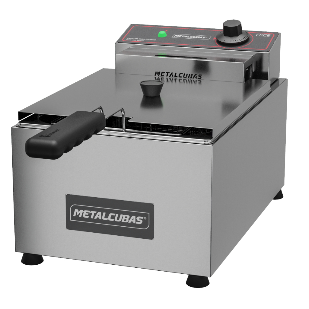 Fritadeira Elétrica Industrial Metalcubas Frce 5 Inox