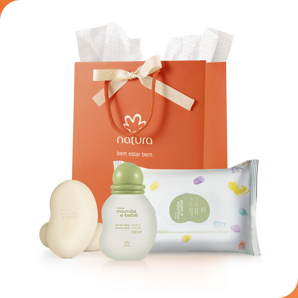 Natura kit presente Mamãe Bebê - 3 produtos