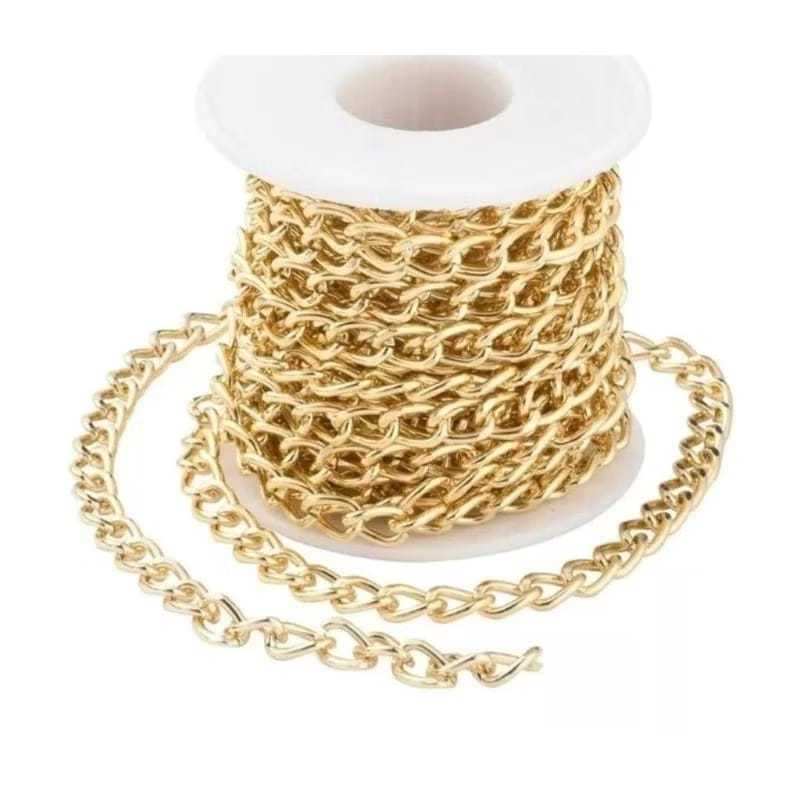 10 Metros Corrente de Metal Premium Lixada para Alças de Bolsas Artesanato Acessórios