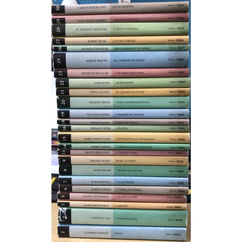 Coleção Biblioteca Folha: Lolita / Breve Romance de Sonho / O Fio da Navalha / No Caminho de Swann