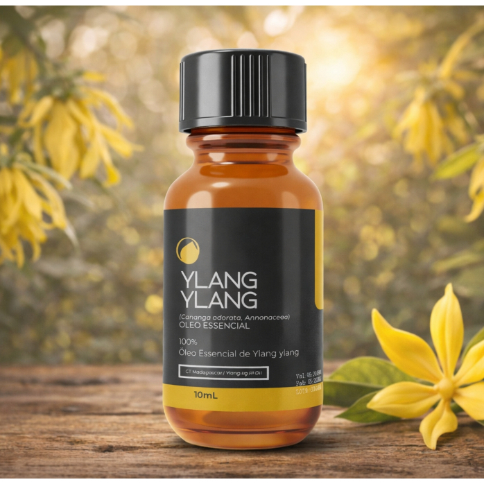 Óleo Essencial de Ylang Ylang Premium Puro Tropfen 10 ml