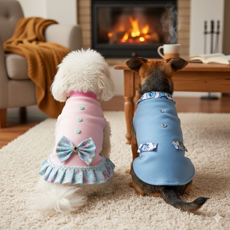Promoção Roupa para Cachorro capa pet soft inverno para cachorro porte pequeno ao grande RN PP P M G GG XG XXG Chic Love