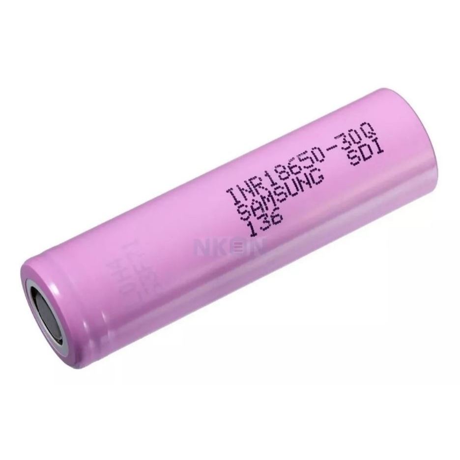 Célula 18650 3000mah Para Substituir 30Q Kit Com 5