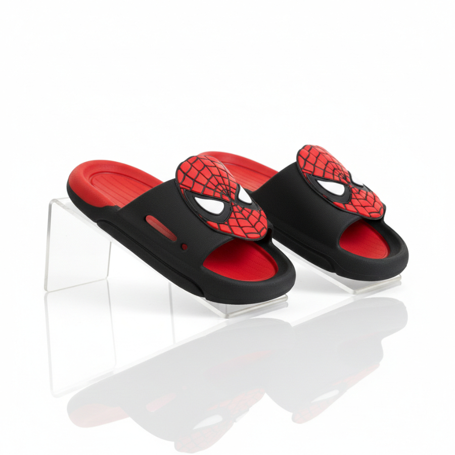 Chinelo Infantil Slide Nuvem Menino Confortável com Personagem