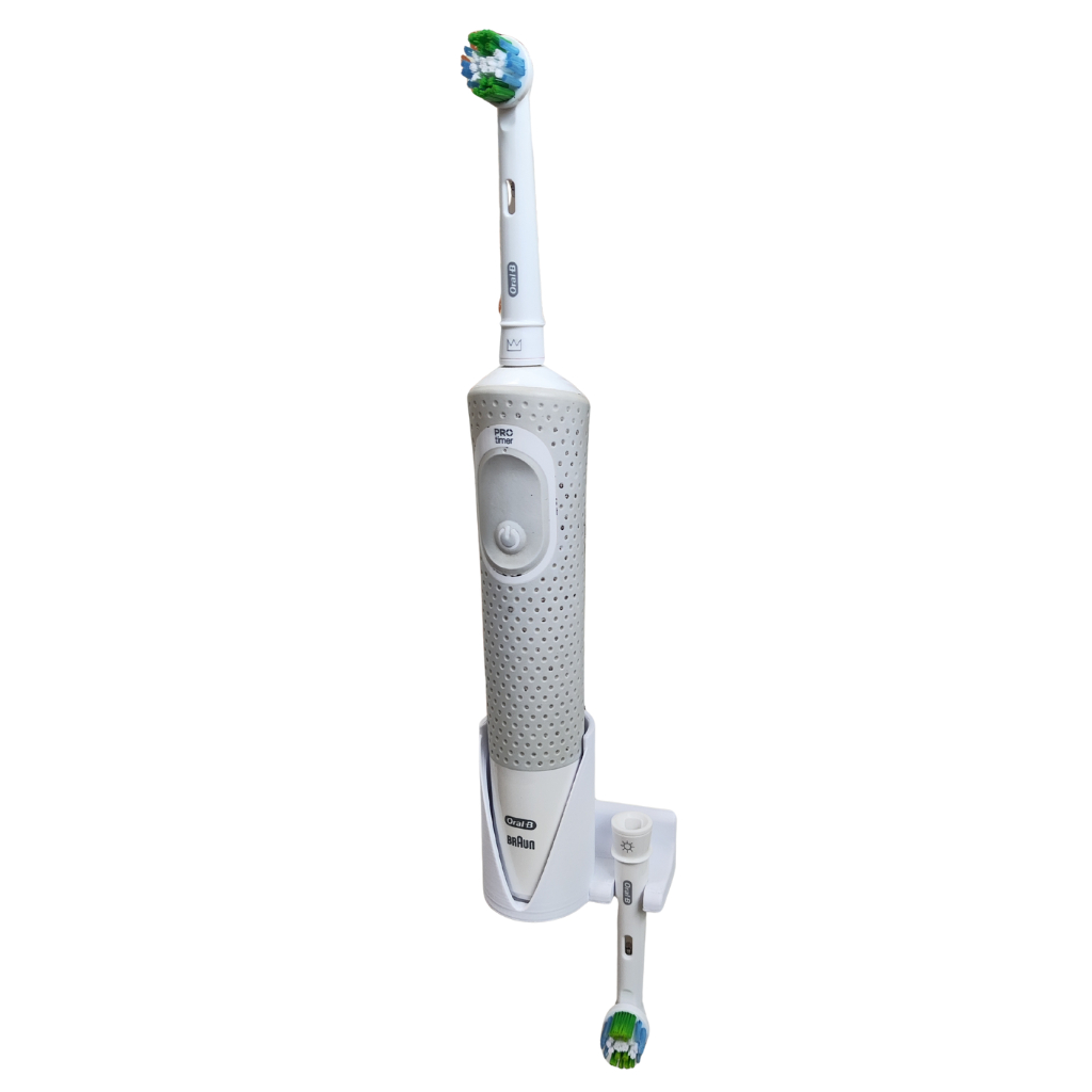 Suporte para Escova Elétrica - Oral b, Phillips, Multilaser, Colgate fita dupla face 3M
