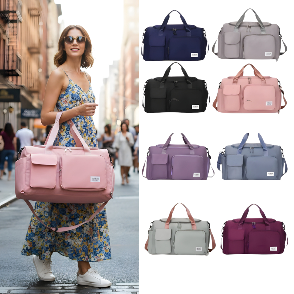 Mochila Grande Retângulo Masculina Feminina De Viagem Bolsa Academia Forte Reforçada