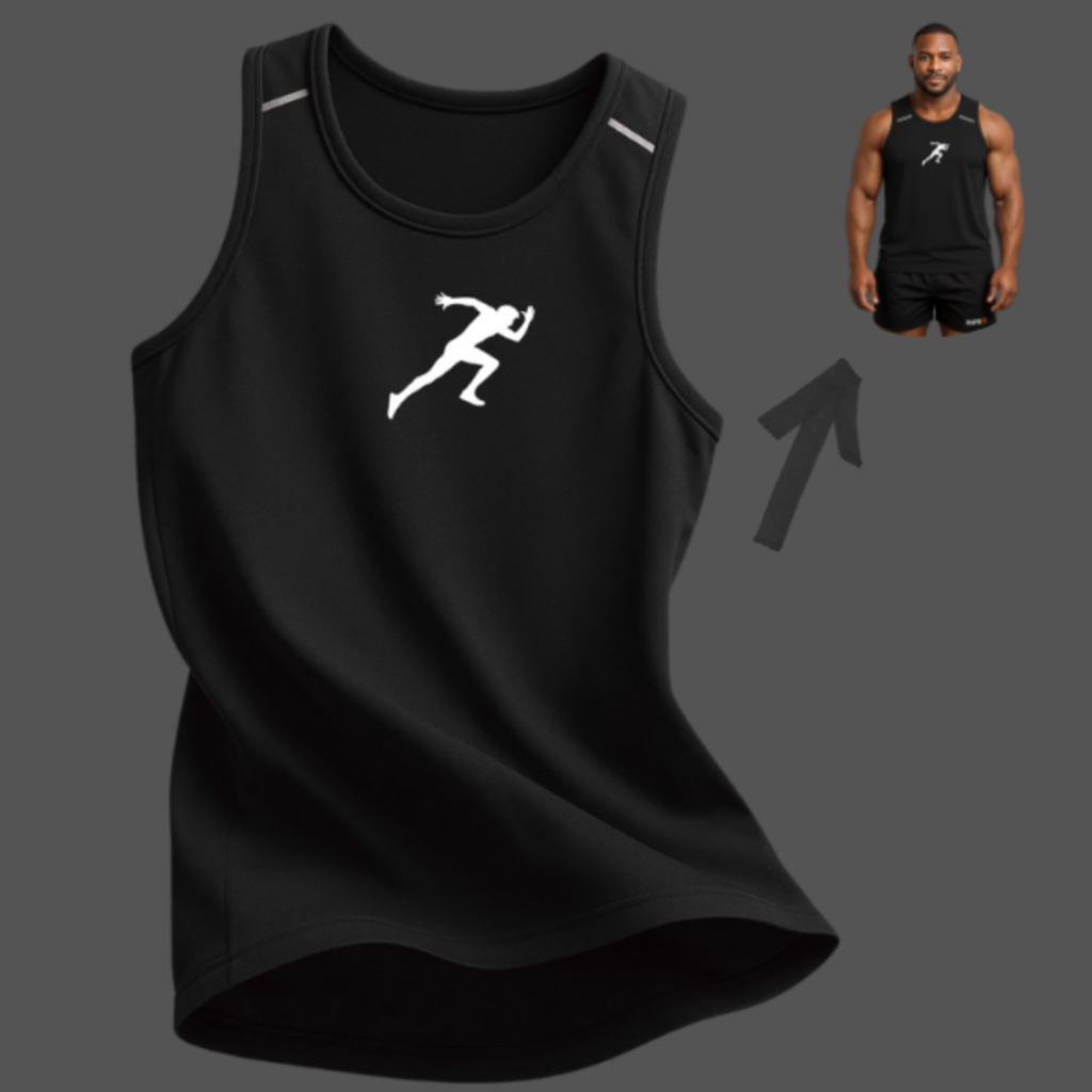 Regata Masculina Dry Fit Estampada Esportiva Academia Corrida Cores Sortidas