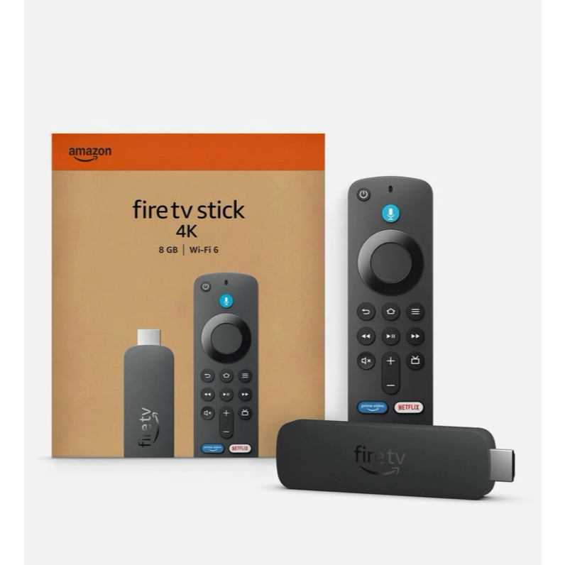 Amazon Fire TV Stick 4K 2ª Geração 8GB  Wi-Fi 6 com Alexa