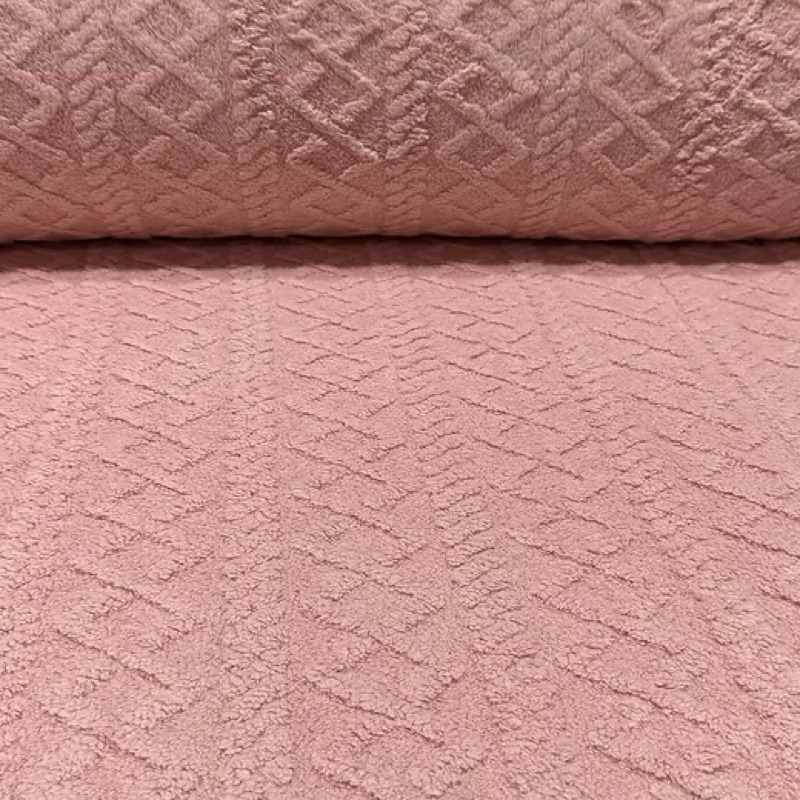 Tecido Sherpa Jacquard  – Extra Largo 2,50 m | Super Macio e Quentinho