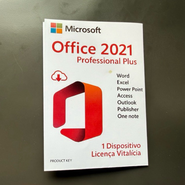 Microsoft Office 2021 Profissional Plus Entrega Física Nota Fiscal