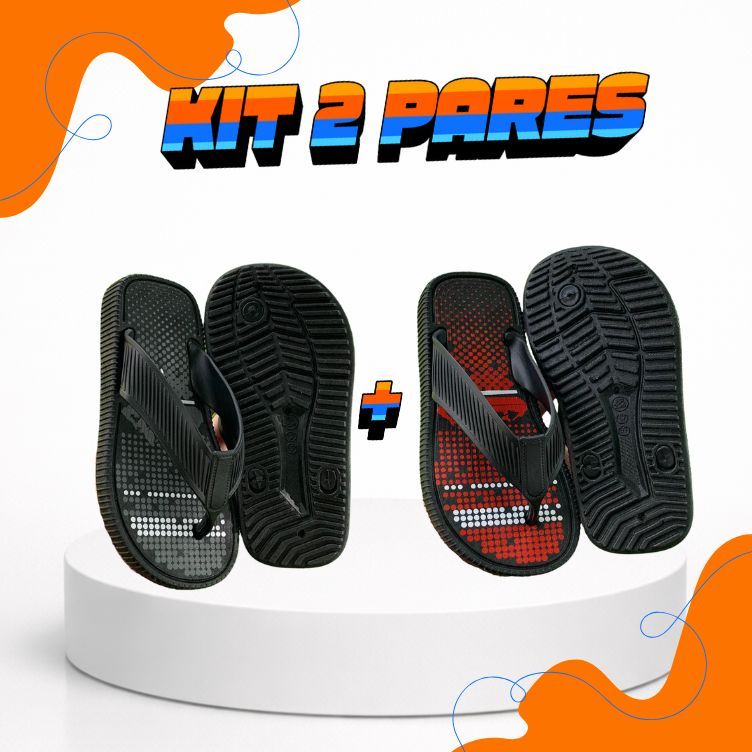 Chinelo De Dedo Sandália Infantil Para Menino Confortável Atenção na Descrição-Envio Imediato