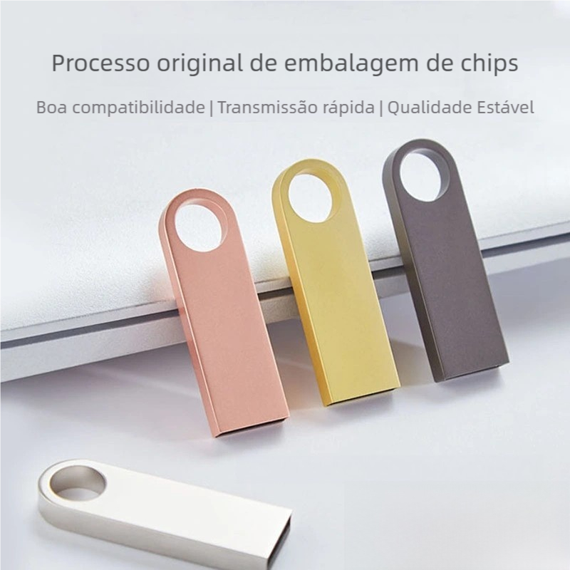 DataTraveler SE9 Pen Drive Metal USB 2.0 - Durável, 8GB a 256GB