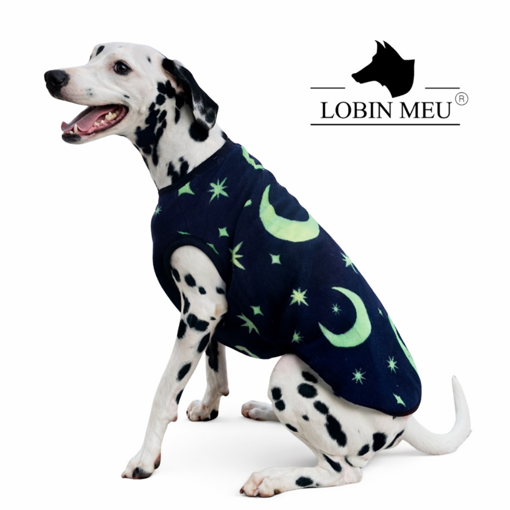 Roupa Pet para Cachorros Marinho Luar