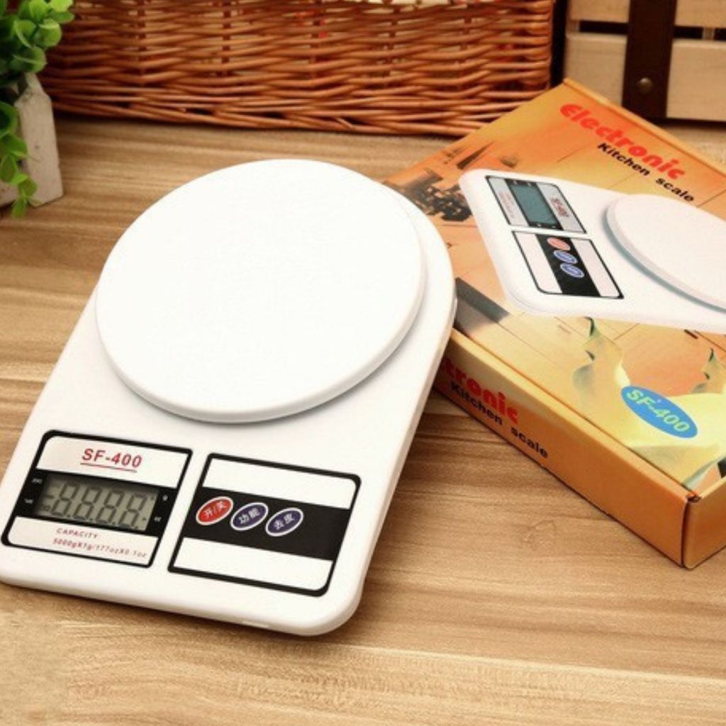 Balança Digital de Cozinha de Precisão 1g a 10Kg SF400 - Nutrição e Dieta