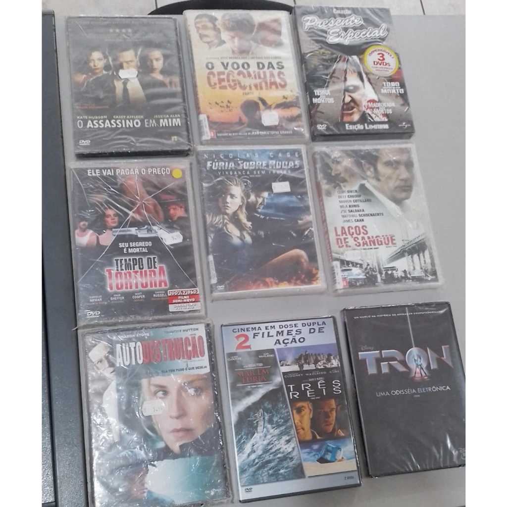 DVDs Filmes de Ação e Terror - LACRADOS