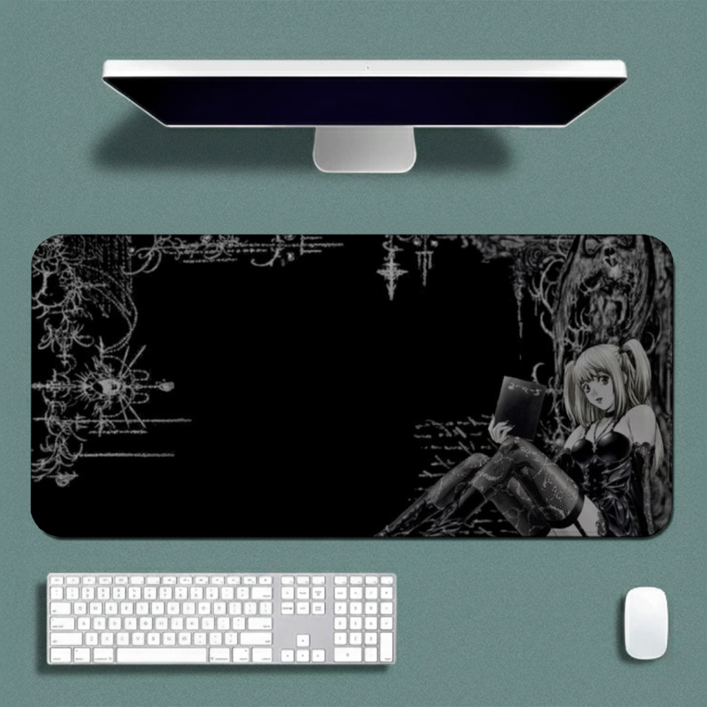 MousePad Speed Gamer Antiderrapante Bordas Costuradas Confortavel Liso Com Estampa De Anime Girl Com Varios Tamanhos