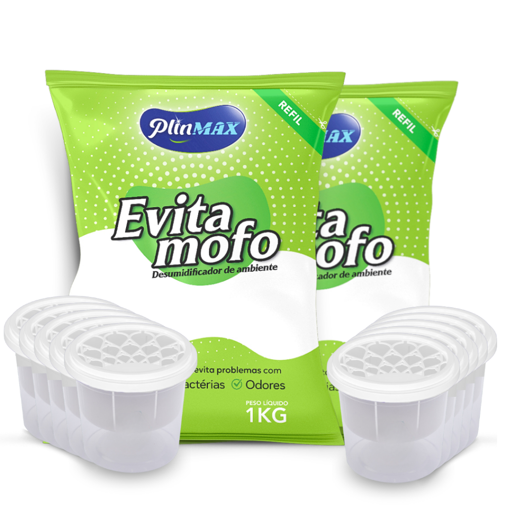 EVITA MOFO 2un + 10 potes - Antimofo