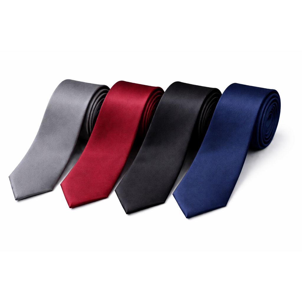 KIT 4 GRAVATAS EXECUTIVA MASCULINA SLIM P/ TERNOS, EVENTOS SOCIAS - MEGA OFERTA