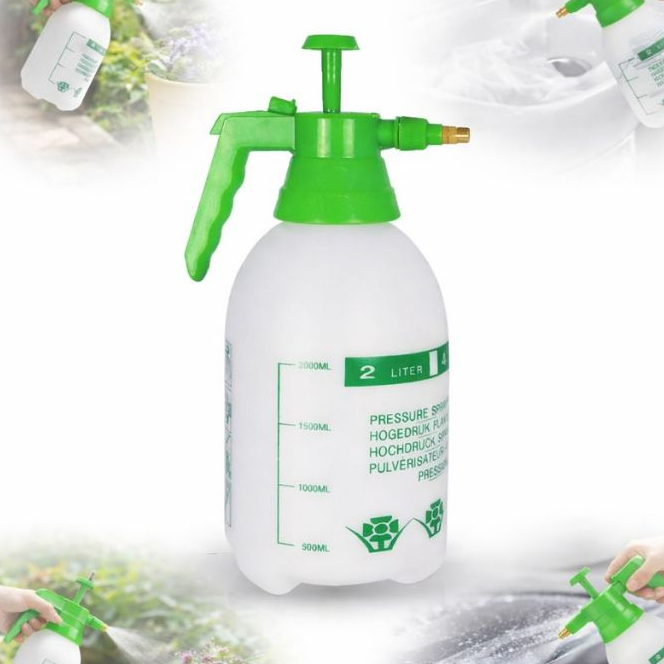 Pulverizador Portátil Borrifador Manual Alta Pressão 2 Litros