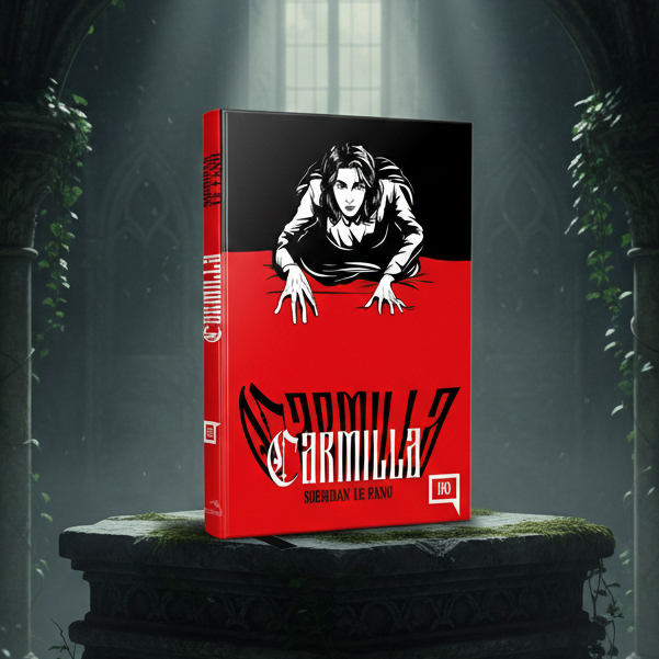 Carmilla HQ A vampira  Capa dura edicao luxo marcador + card