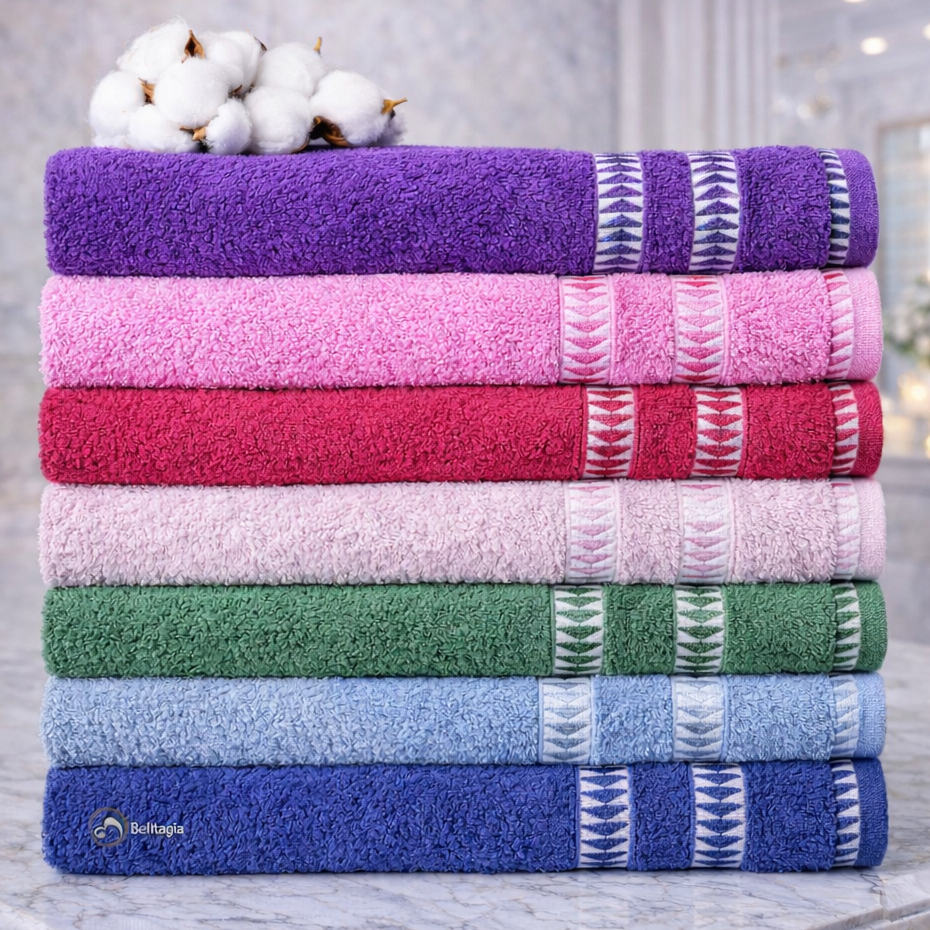 kit 2 Toalhas de Banho Premium Grande 100% algodão alta absorção 70cm x 130cm -Escolha a sua cor..