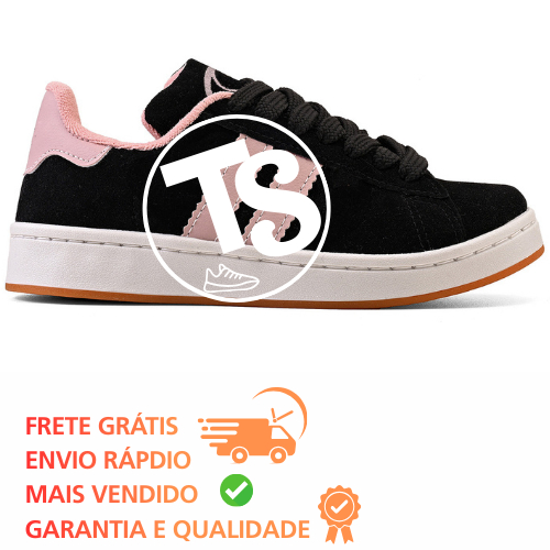 Tênis Feminino Camurça Treinos Academia - Envio Rápido Qualidade Premium