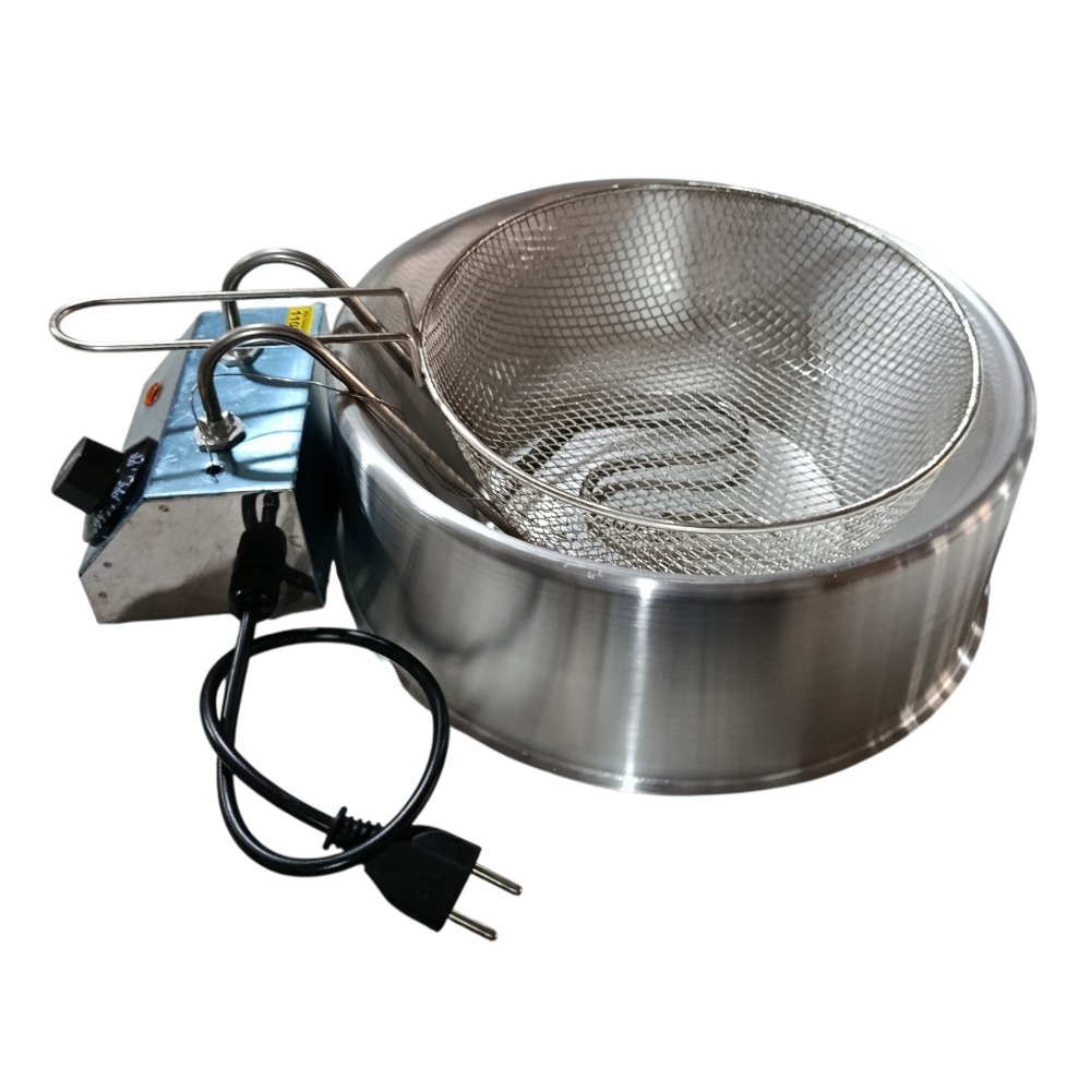 Fritadeira compacta de Alumínio 3,5L 110V 127V 220V - TERMOSTATO