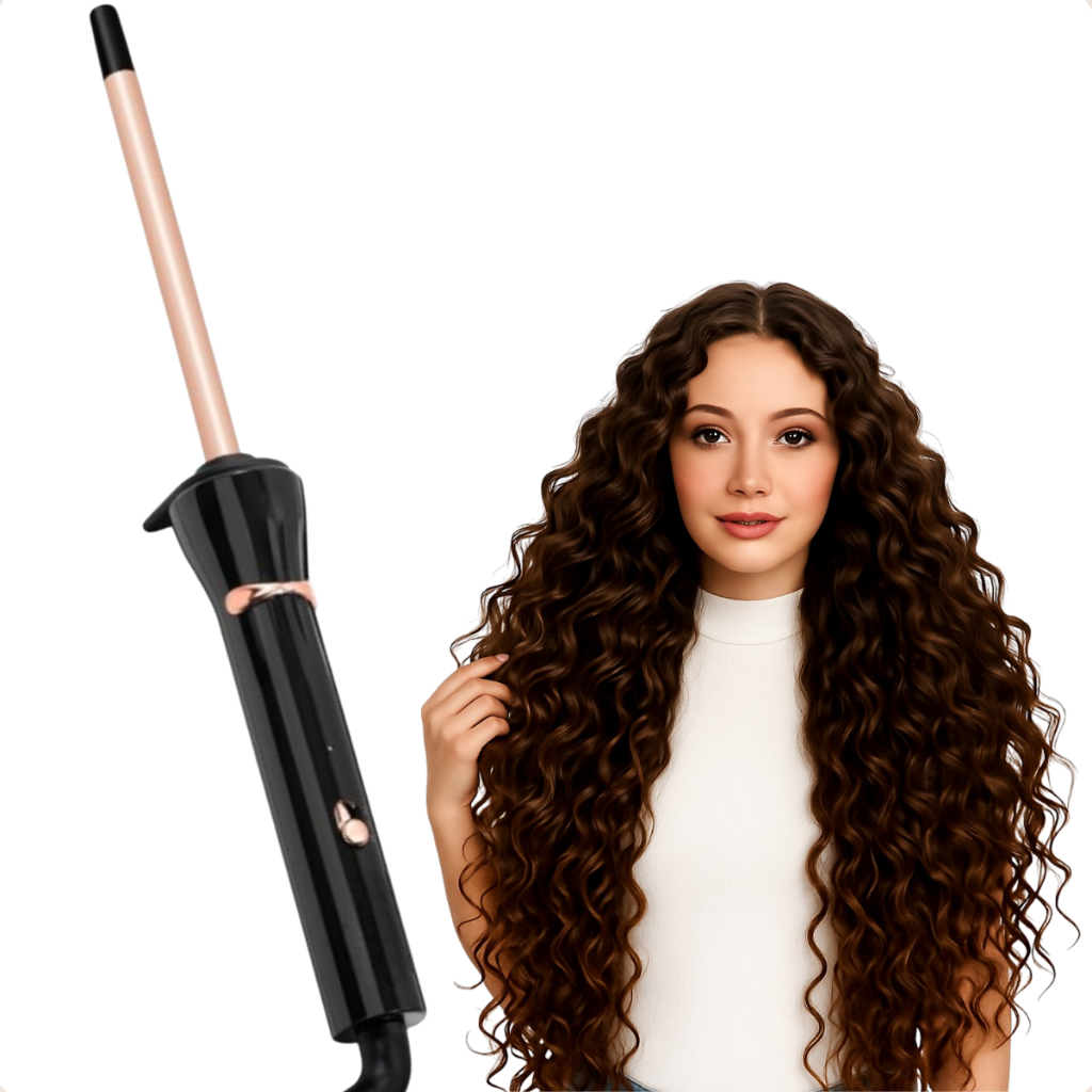 Modelador Maquina de Fazer Cachos Potente Encaracolar Cabelo Aquecimento Instantâneo Modela Rápido