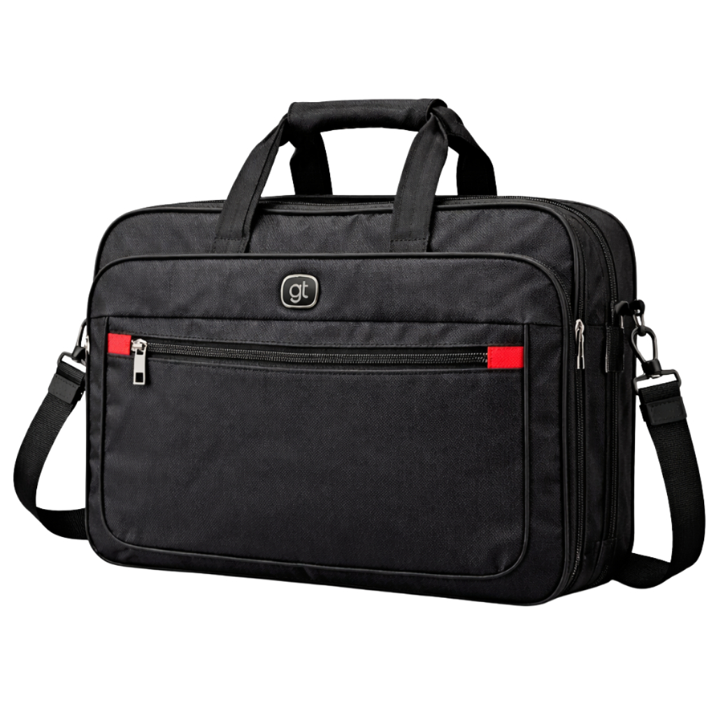 Bolsa Pasta Notebook Grande Nylon Masculino Maleta Executiva