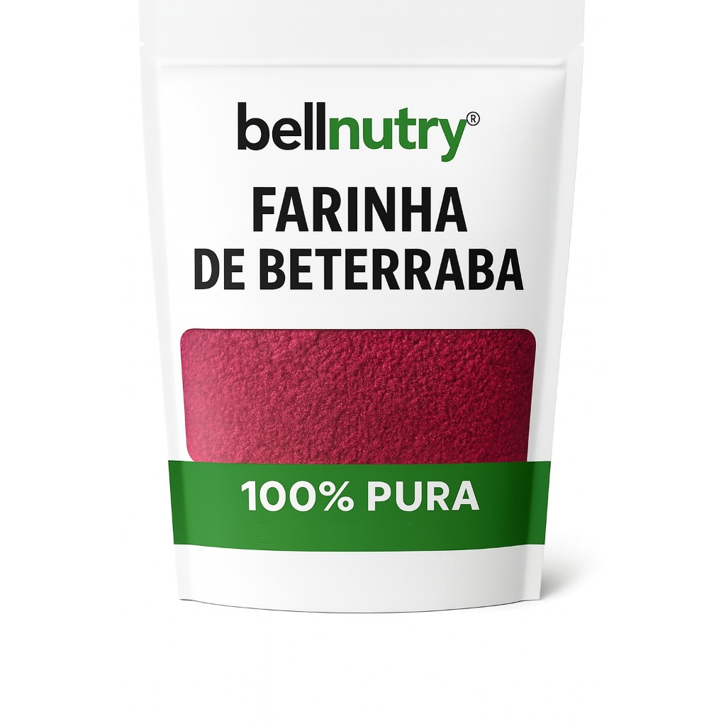 Beterraba Em Pó Desidratada 100% Pura Bellnutry Suplemento Pré Treino Performance