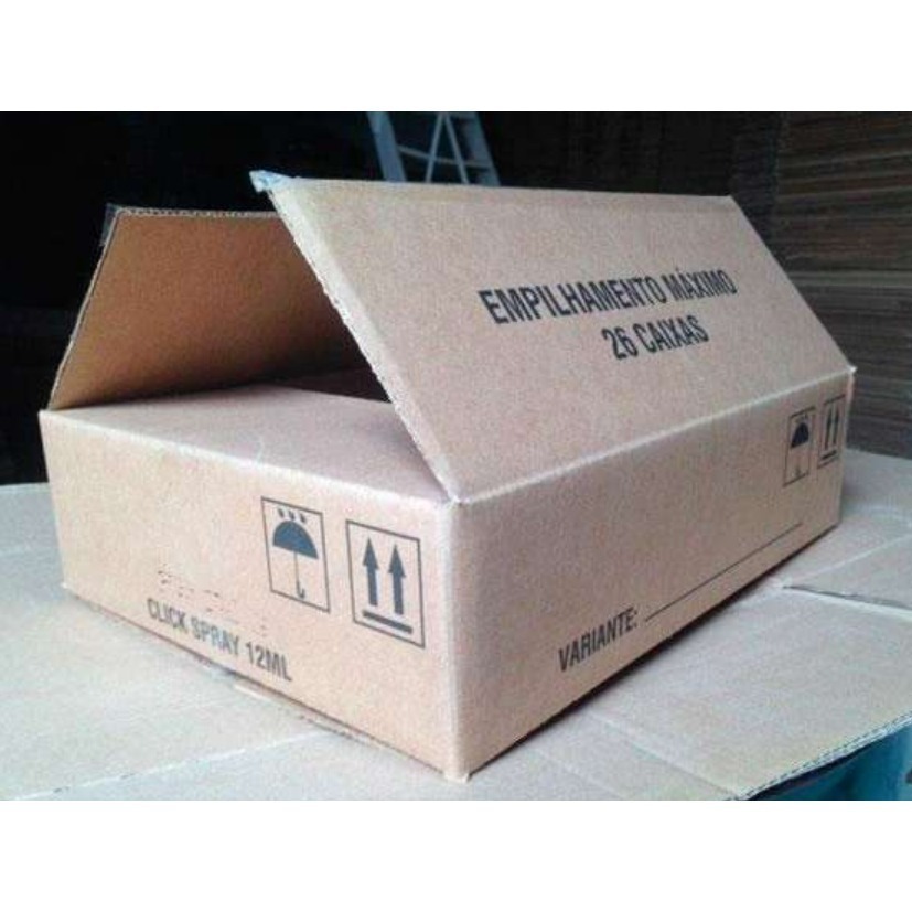 CAIXA DE PAPELÃO USADA