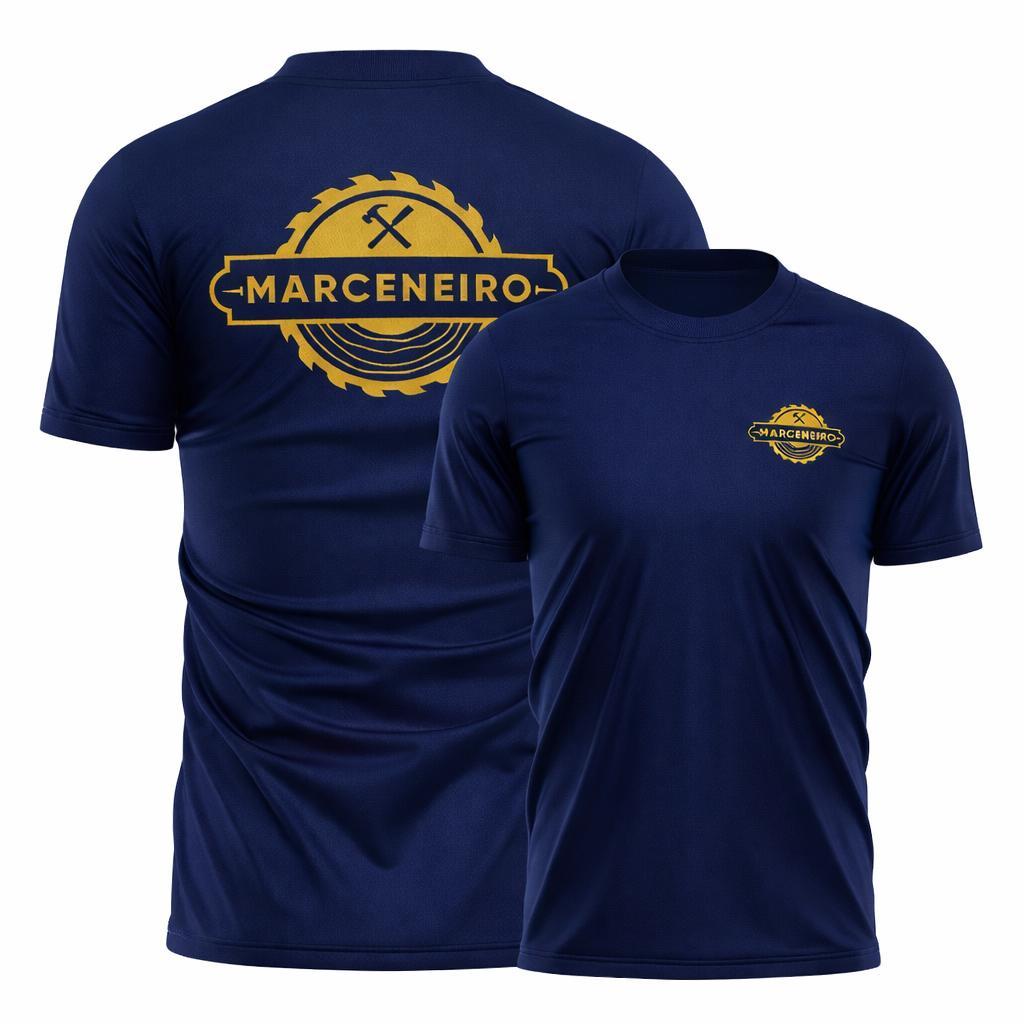 Camiseta exclusiva para Marceneiro, desenvolvida para quem trabalha com madeira e criação de móveis e quer transmitir pr