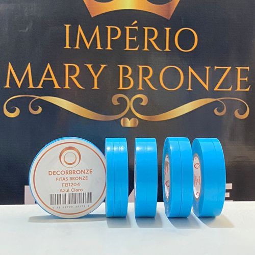 FITAS CORTADAS DECORBRONZE AZUL CLARO