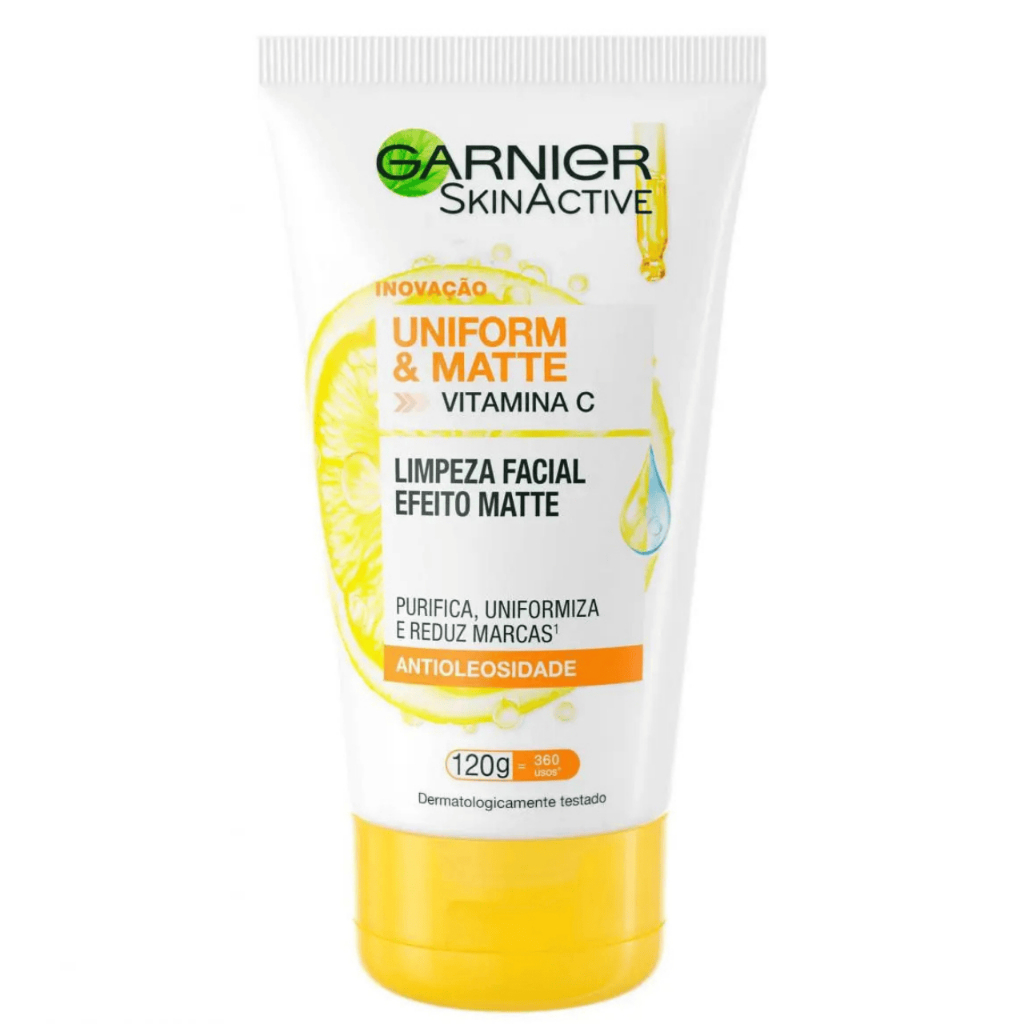 Sabonete De Limpeza Facial Garnier Efeito Matte  120g