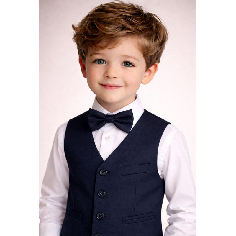 Kit Colete Infantil+Gravata Borboleta