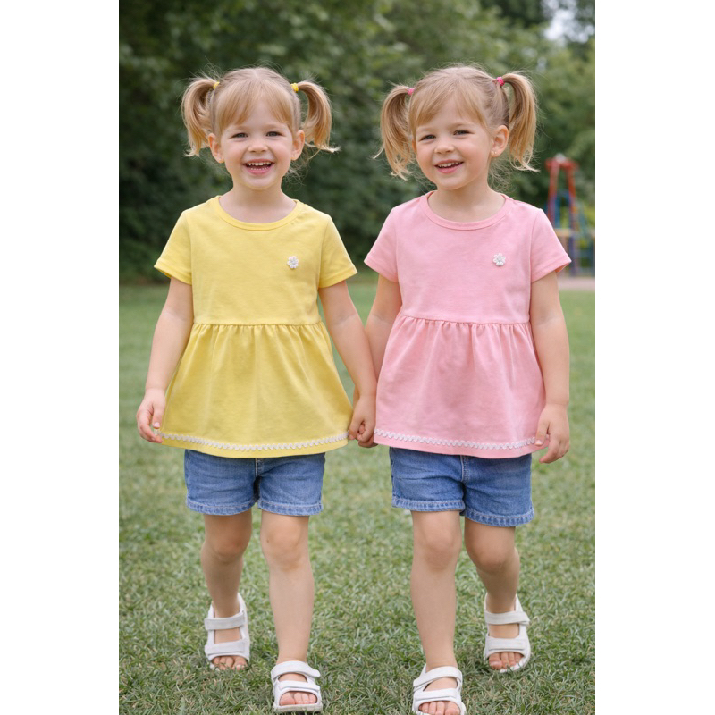 kit 2 blusas bata infantil menina batinha blusa infantil feminina