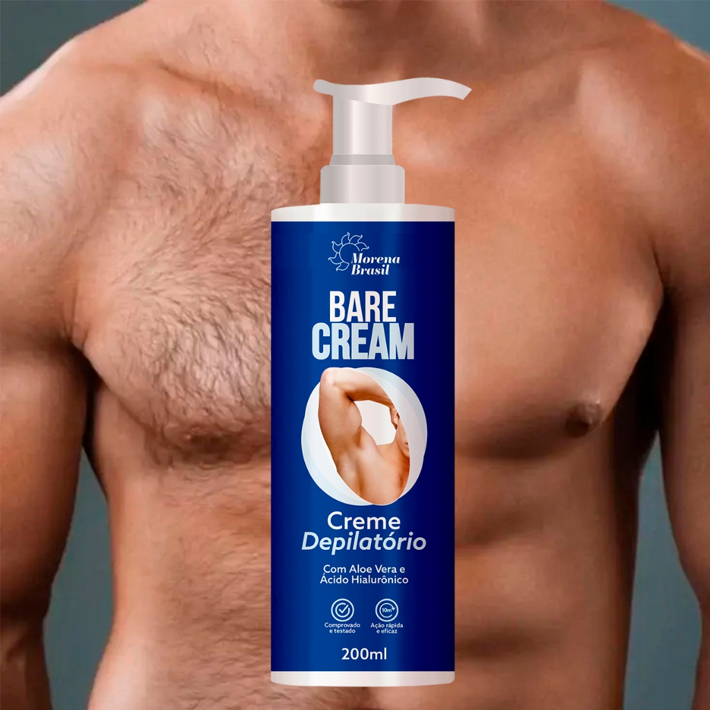 Creme Depilatório Masculino – Remoção de Pelos Fácil e Sem Complicações