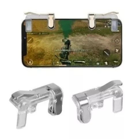 Gatilho Free Fire Botões R1 L1 Jogo De Tiro Para Celular Par De Joystick