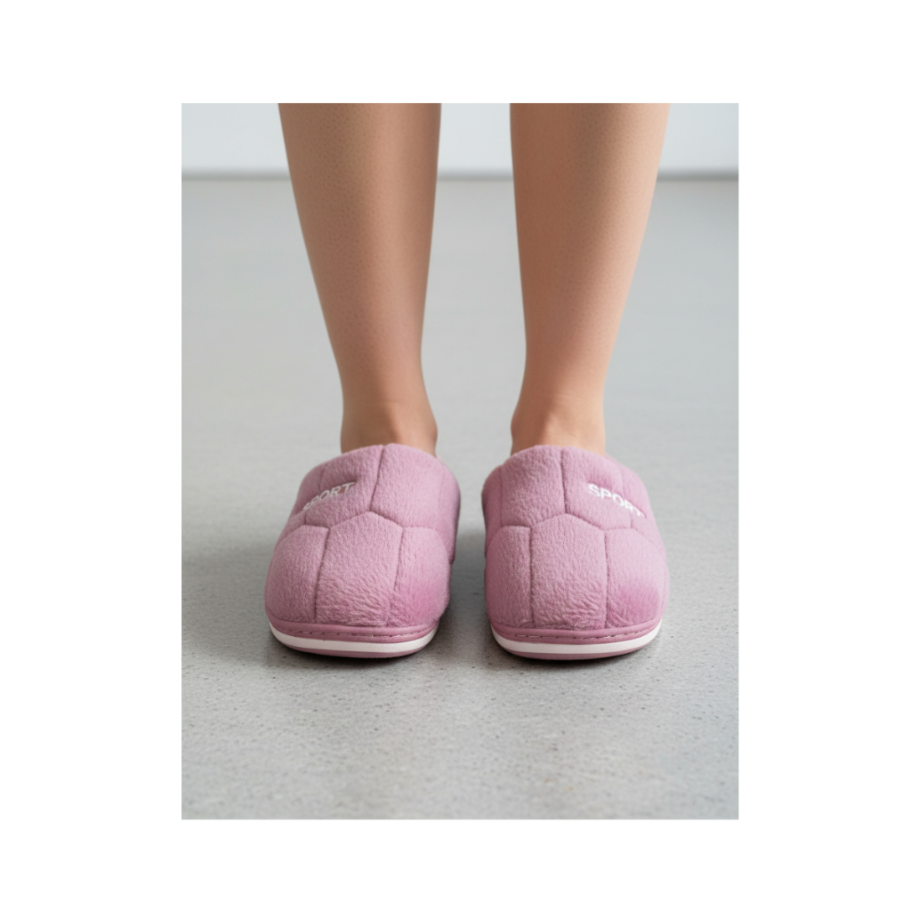 Pantufa Chinelo Unissex Antiderrapante Ultra Macio Quentinha